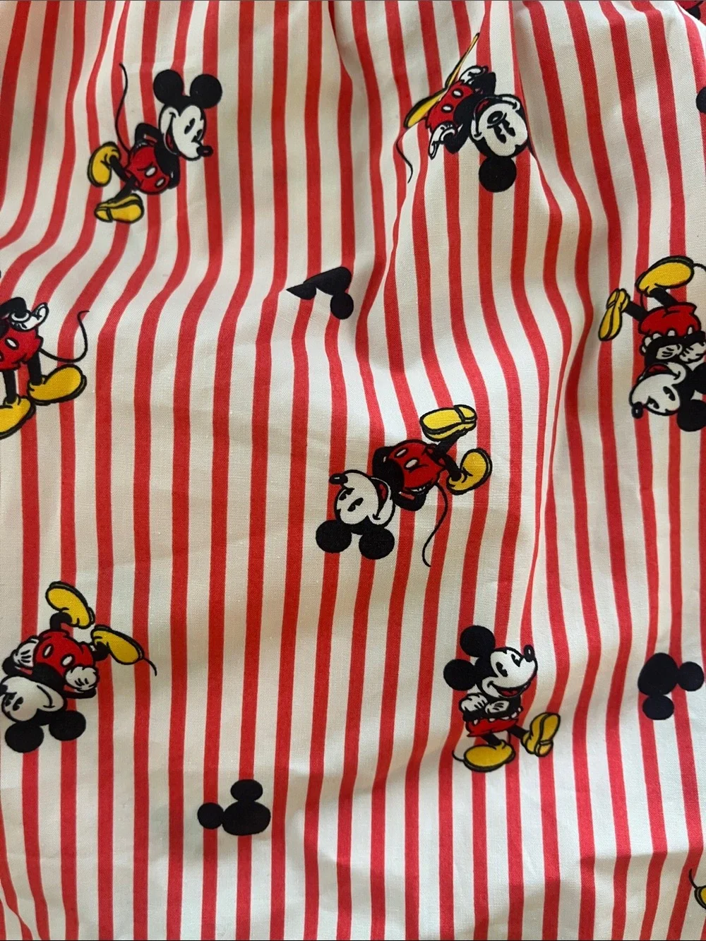 Disney Red Striped Mickey Mouse Cotton Boxer Shorts NWT - Picture 5 of 13